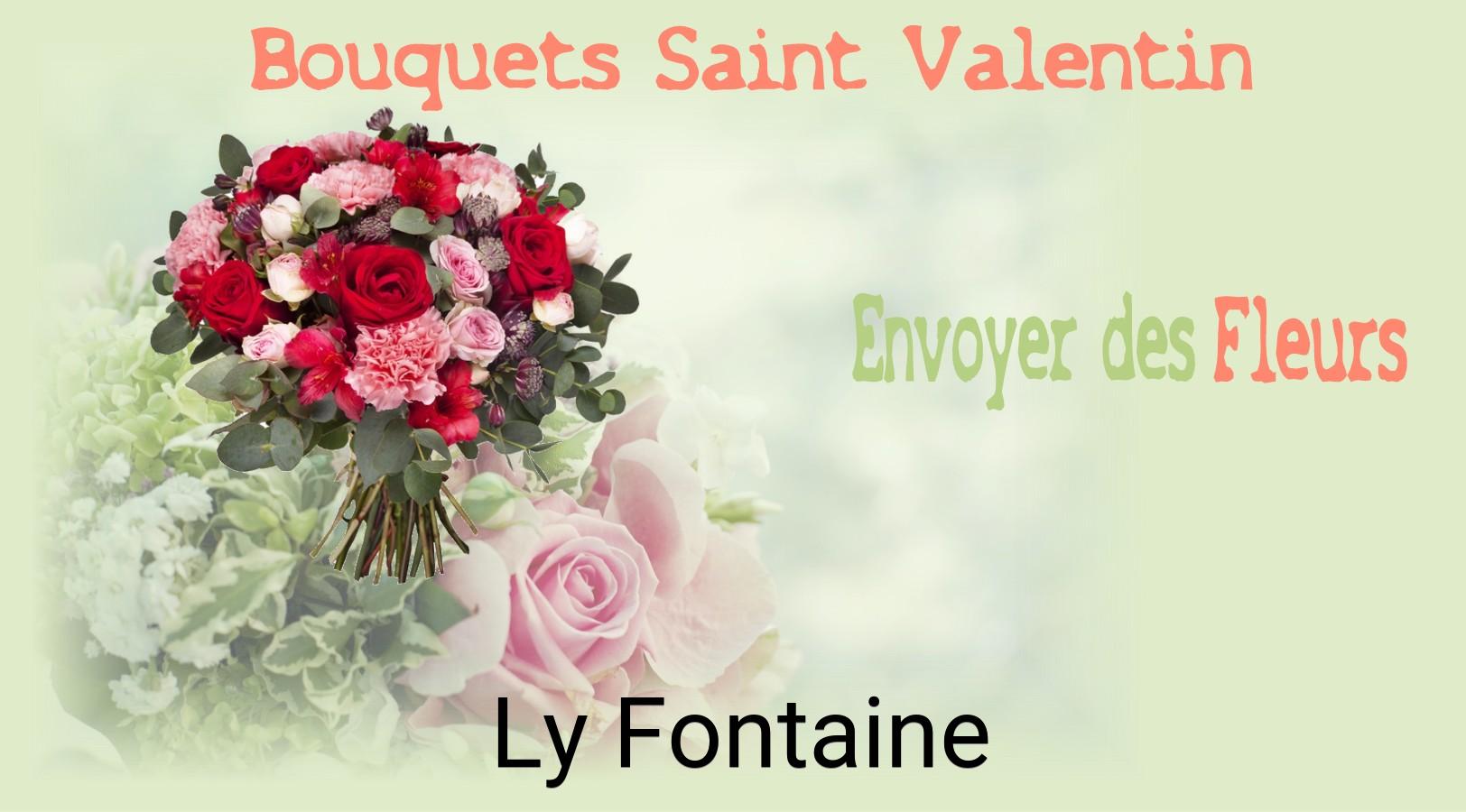 Roses de Saint-Valentin livrées à Ly-Fontaine
